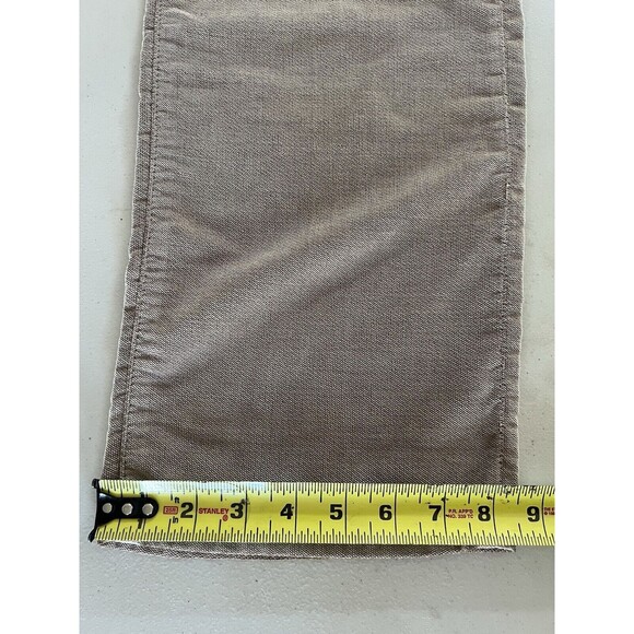 7 For All Mankind Jeans Men's 34 Standard Soft Button Tan Beige Measures 36x33 - Picture 11 of 11
